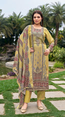 Amrutvela 163 C Pure Viscous Maslin Digital Printed Pakistani Suit