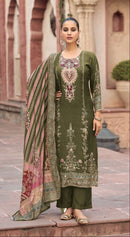 Amrutvela At 204 D Pure Viscous Maslin Digital Prined Pakistani Suit