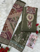 Amrutvela At 204 D Pure Viscous Maslin Digital Prined Pakistani Suit