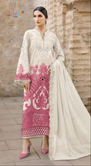 Shree Fabs SF 5615 B Cristyel Chiffon Heavy Embroidery Work Pakistani Suit
