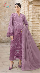 Shree Fabs SF 5615 D Cristyel Chiffon Heavy Embroidery Work Pakistani Suit