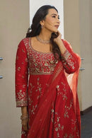 SSR 545 Heavy Georgette Embroidered Sequence Work Gown
