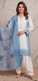 Hoor Tex 889 A Premium Heavy Satin Pakistani Suit