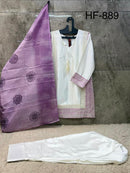 Hoor Tex 889 B Premium Heavy Satin Pakistani Suit