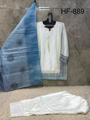 Hoor Tex 889 A Premium Heavy Satin Pakistani Suit