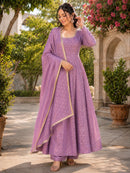 KC 011 Designer Micro Cotton Party Wear Gown