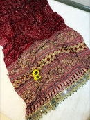 PB 201 G Elegant  Premium Pure Gajji Bandhej Saree