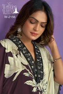 Wonder Women W 2156 Designer Floral Print Kaftan Kurta Set