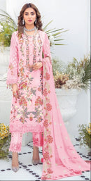 Ramsha 432 B Fox Georgette Embroidered Pakistani Suit