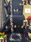 Deepsy Suits 1262 D Pure Cotton Heavy Self Embroidery Work Pakistani Suit