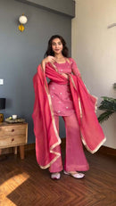 VT 1313 Designer Heavy Pure Vichitra Silk Suit