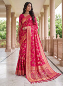 TF 416 C Pure Nylon Satin Zari Thread Weaving Less Saree