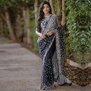 ASN 97 Premium Butterfly Soft Net Embroidery Work Saree