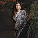ASN 97 Premium Butterfly Soft Net Embroidery Work Saree