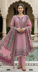 Shree Fabs Kt 377 Pure Viscous Maslin Digital Printed Pakistani Suit