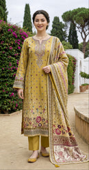 Shree Fabs Kt 371 Pure Viscous Maslin Digital Printed Pakistani Suit