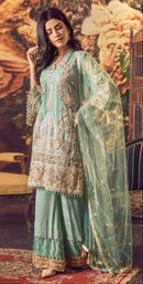 Ramsha 606 A Premium Georgette Embroidery Work Pakistani Suit