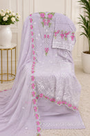 Anaya 83 Cambric Cotton Embroidery Work Pakistani Suit