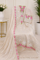 Anaya 83 B Cambric Cotton Embroidery Work Pakistani Suit