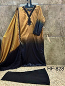 Hoor Tex 828 C Heavy Natural Crep Cotton Viscose Pakistani Suit