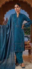 Hoor Tex HF 815 B Heavy Cristal Viscous Pakistani Suit
