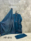 Hoor Tex HF 815 B Heavy Cristal Viscous Pakistani Suit