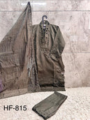 Hoor Tex HF 815 C Heavy Cristal Viscous Pakistani Suit