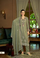 Zaveri 2452 Soft Organza Emboidery Work Pakistani Suit