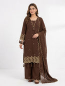 BE 481 Designer Rayon Embroidery Work Suit