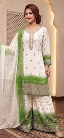 Hoor Tex 775 A Designer Heavy Georgette Embroidered Suit