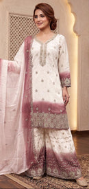 Hoor Tex 775 D Designer Heavy Georgette Embroidered Suit