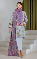 Alzohaib  Az 1581 Pure Cotton Patch Work Pakistani Suit