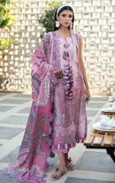 Alzohaib Az 1560 Pure Cotton Patch Work Pakistani Suit