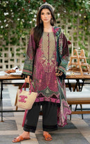 Alzohaib Az 1605 Pure Cotton Patch Work Pakistani Suit