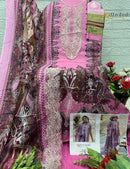 Alzohaib Az 1560 Pure Cotton Patch Work Pakistani Suit