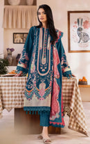 Al Zohaib  Az 1568 Pure Cotton Patch Work Pakistani Suit