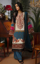 Al Zohaib  Az 1572 Pure Cotton Patch Work Pakistani Suit