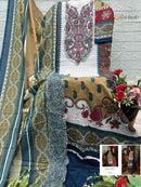 Al Zohaib  Az 1572 Pure Cotton Patch Work Pakistani Suit