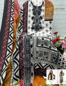 Al Zohaib  Az 1566 Pure Cotton Patch Work Pakistani Suit