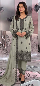 Hoor Tex Hf 848 A Premium Heavy Georgette Pakistani Suit