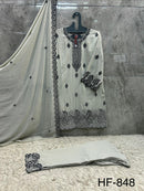 Hoor Tex Hf 848 A Premium Heavy Georgette Pakistani Suit