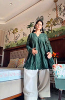 ST 248 B Heavy Embroidery Fancy Work Suit