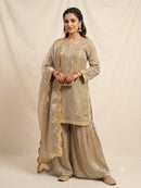 LG 2123 Designer Fendy Sequence Embroidery Work Sharara Suit