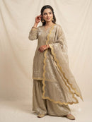 LG 2123 Designer Fendy Sequence Embroidery Work Sharara Suit