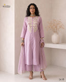 Alizeh 7108 Designer Roman Silk Tabby Organza Suit