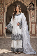 Al Qasr Ma 328 B Premium Heavy Embroidery Work Pakistani Suit