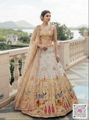 Shivali XYZ9 62679 Designer Floral Embroidered Silk Lehenga