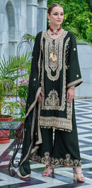 Fepic Rosemeen C 1846 B Premium Chinon Embroidered Work Pakistani Suit