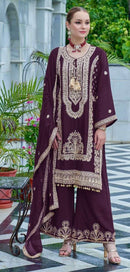 Fepic Rosemeen C 1846 C Premium Chinon Embroidered Work Pakistani Suit