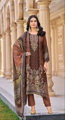 Shree Fabs Kt 312 C Pure Viscous Maslin Digital Printed Pakistani Suit